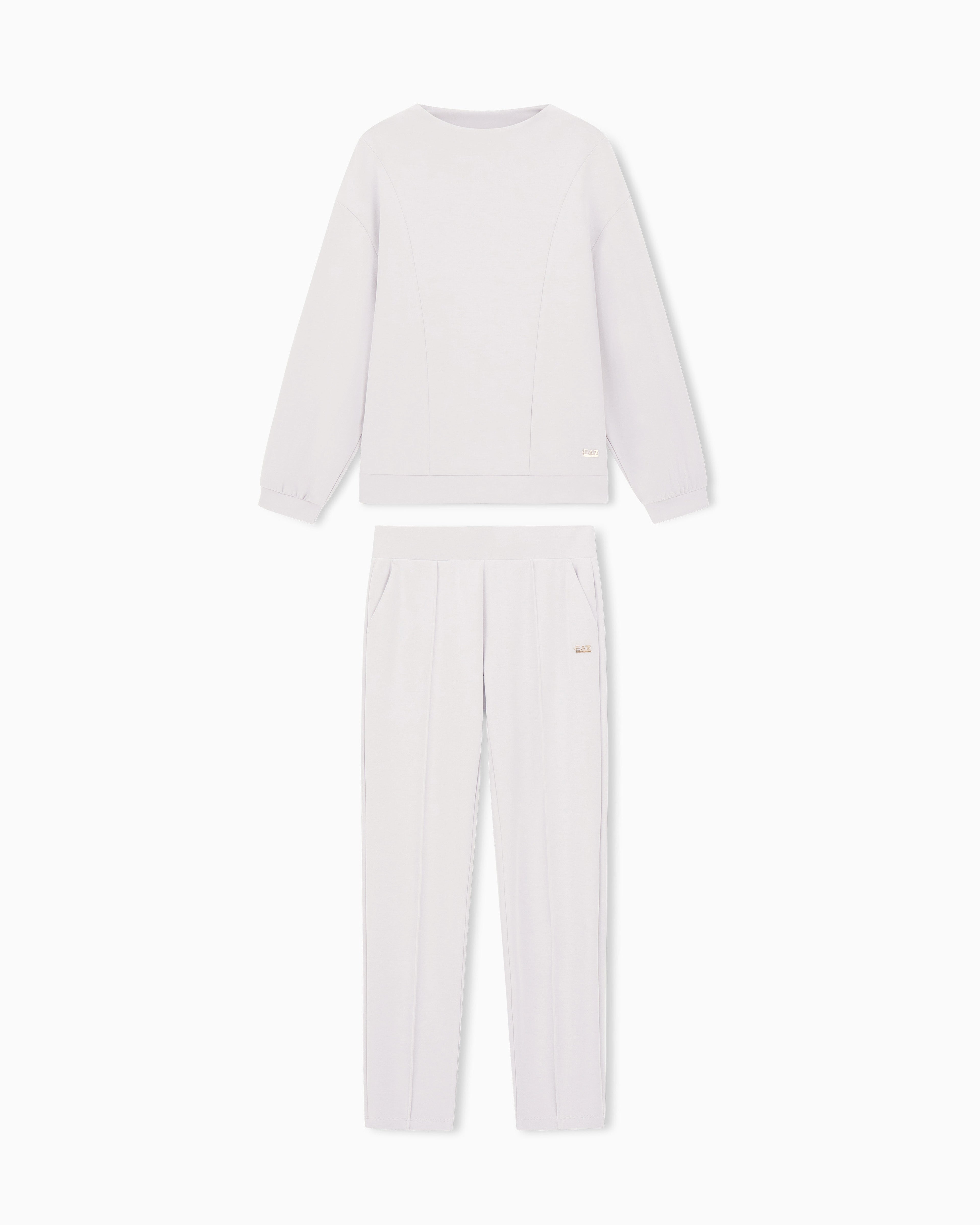 EA7 Core Lady tracksuit in a stretch modal blend