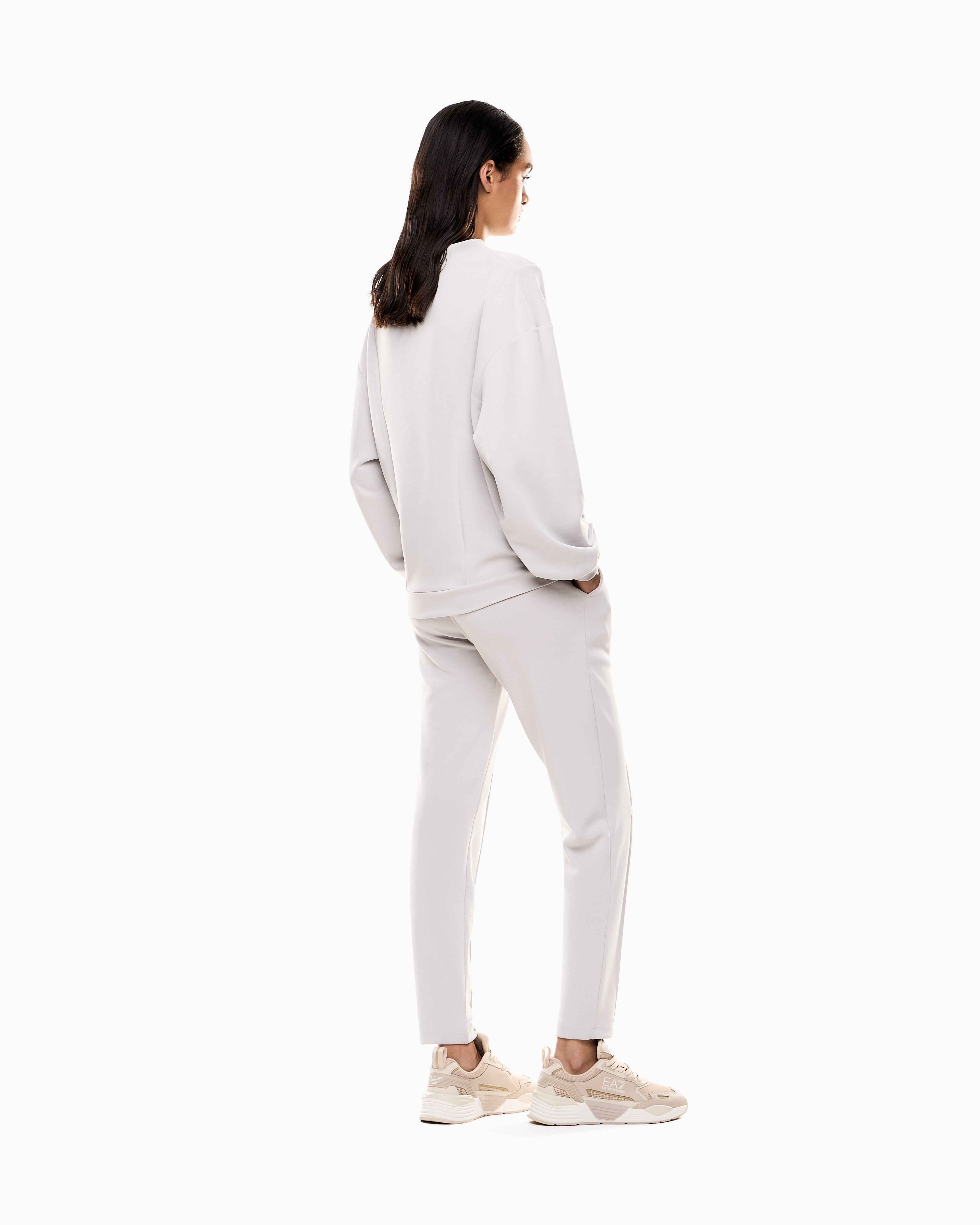 EA7 Core Lady tracksuit in a stretch modal blend
