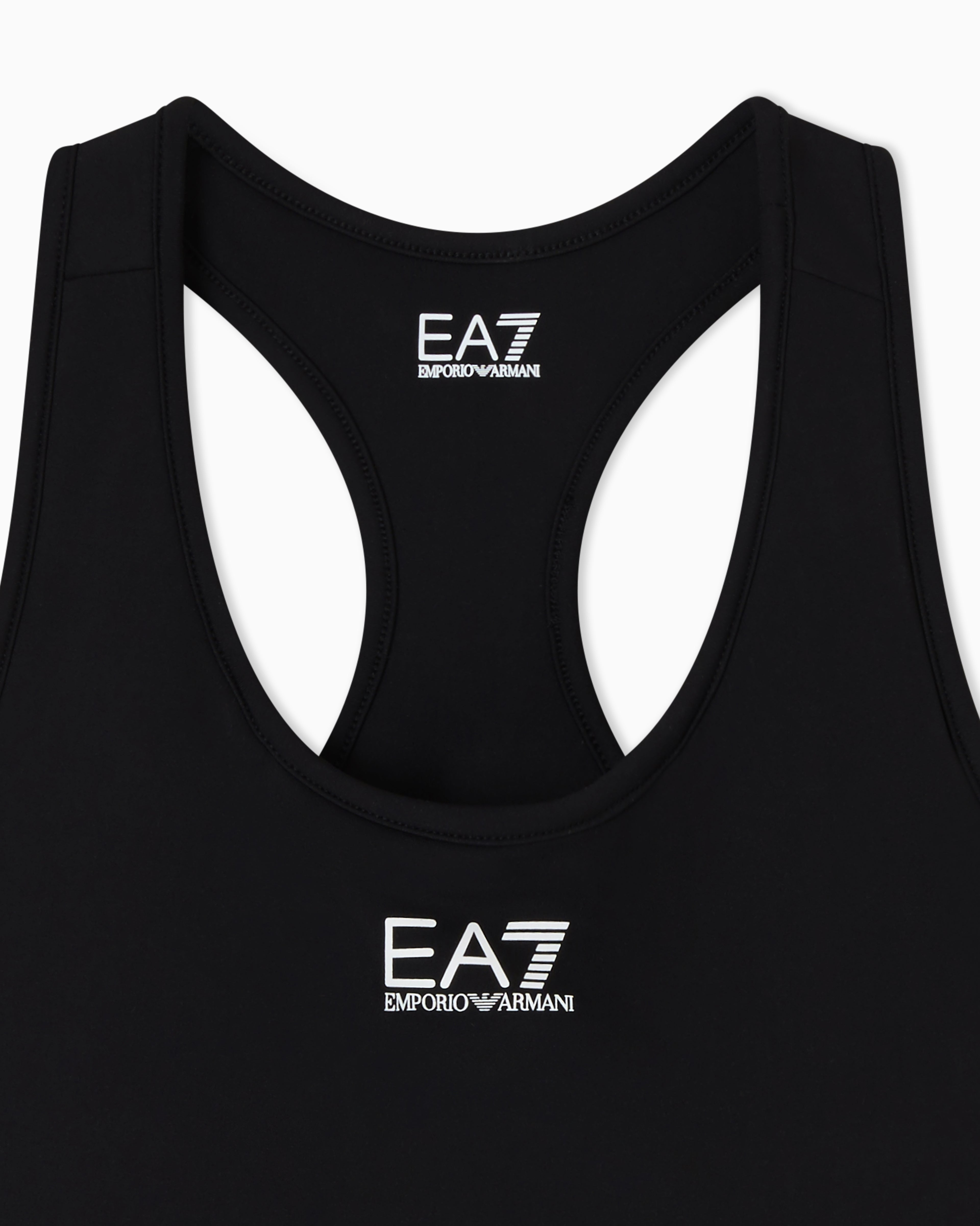EA7 Medium-support sports bra in VIGOR7 technical fabric