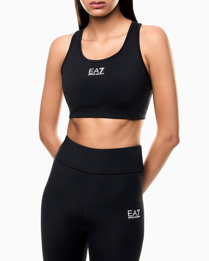 EA7 Medium-support sports bra in VIGOR7 technical fabric