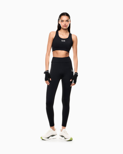 EA7 Medium-support sports bra in VIGOR7 technical fabric
