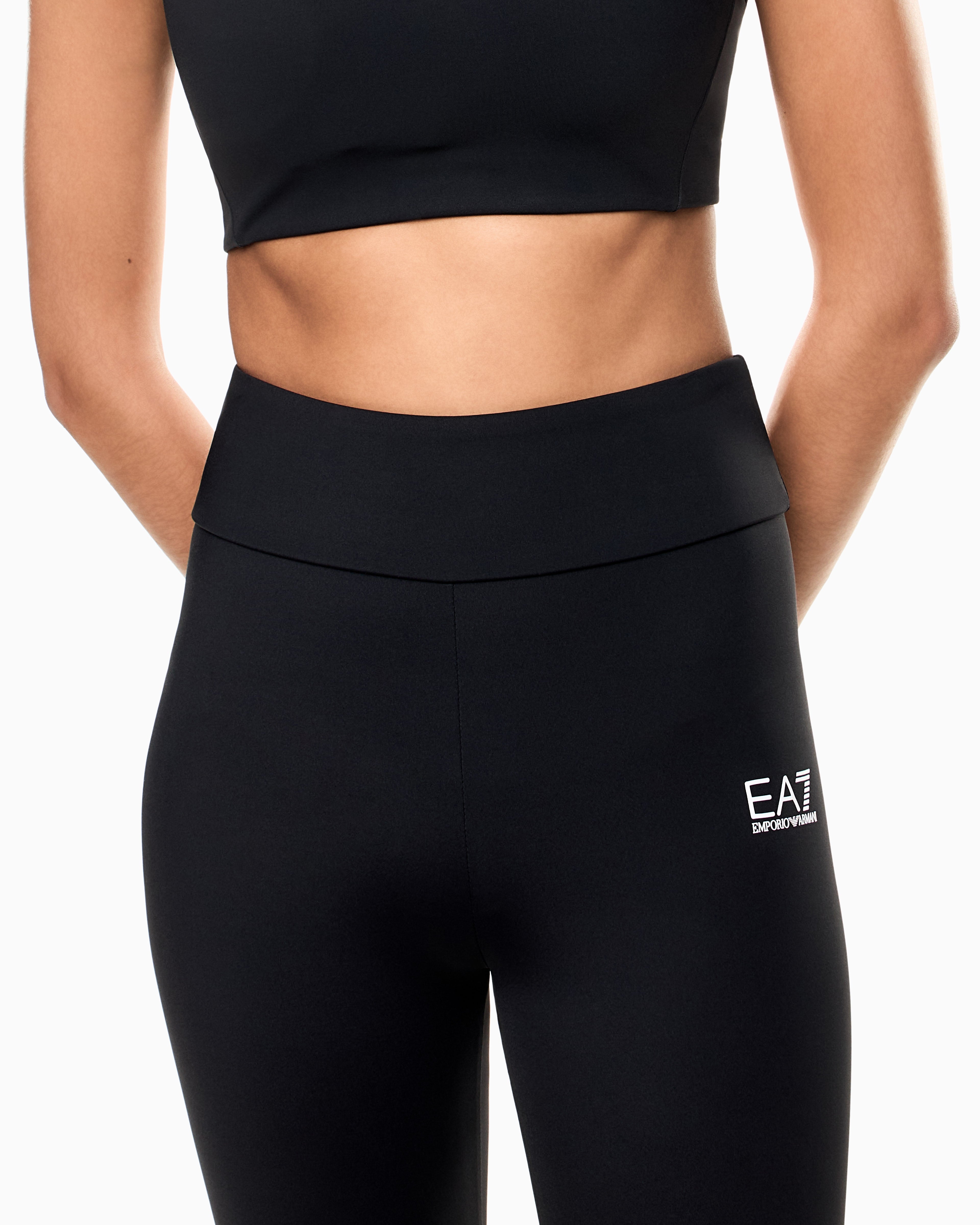 EA7 Stretch legging with high waist in technical fabric Vigor7