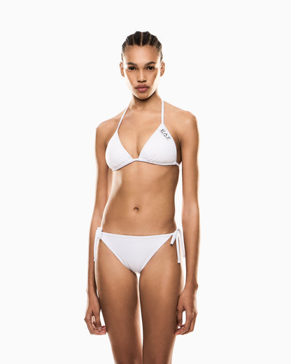 EA7 Two-piece bikini with triangle top and ties Water Sports