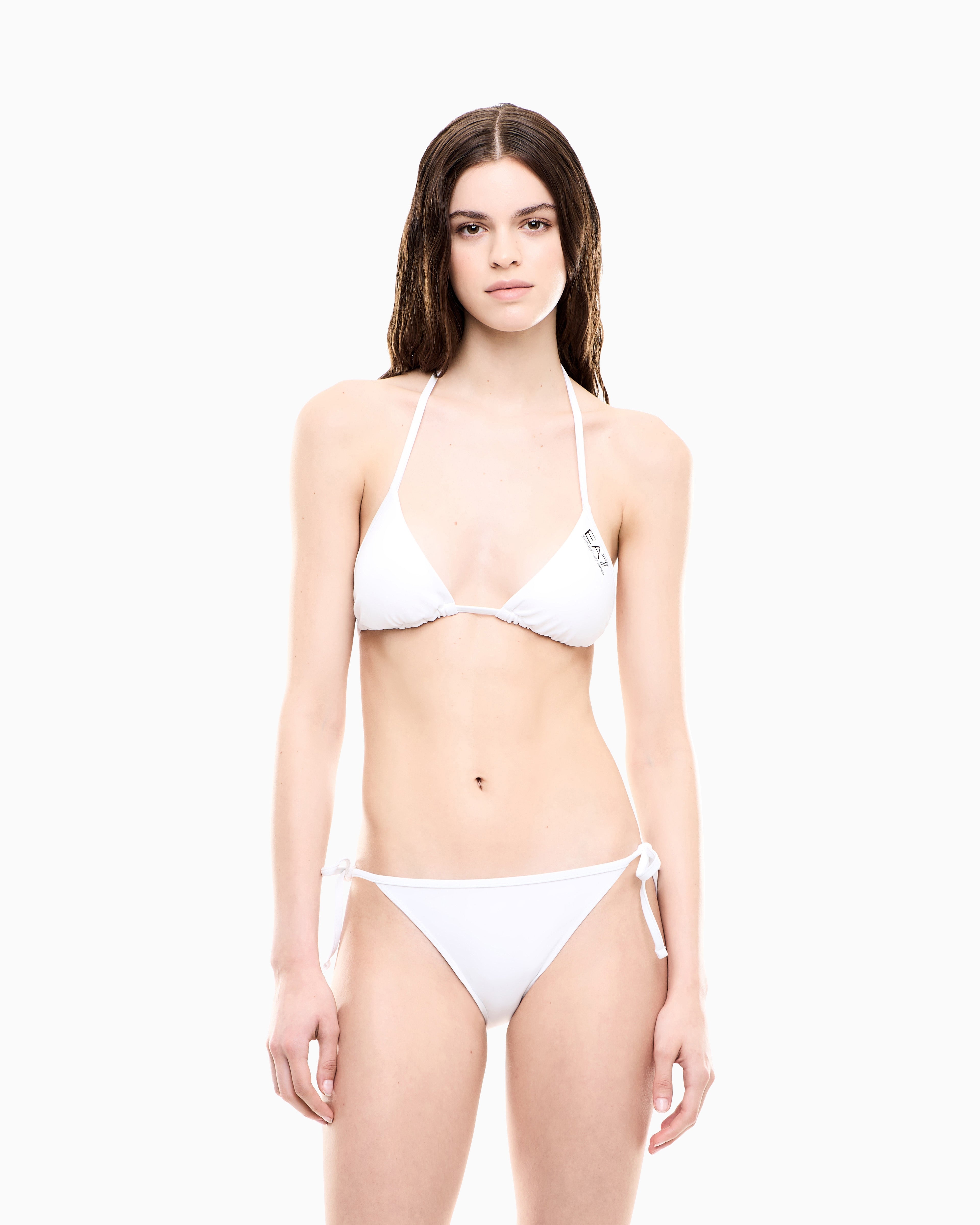 EA7 Triangle bikini with logo