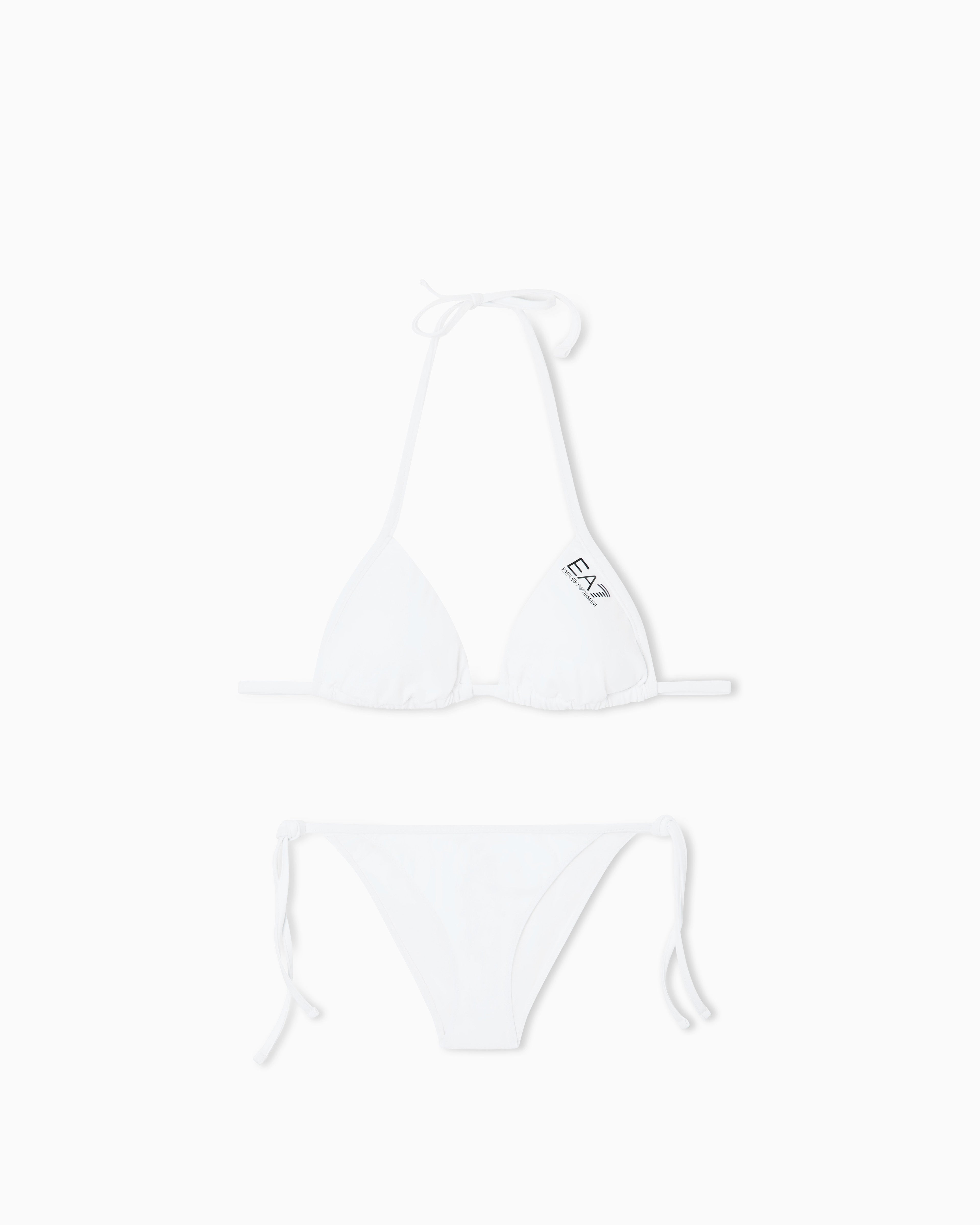 EA7 Triangle bikini with logo
