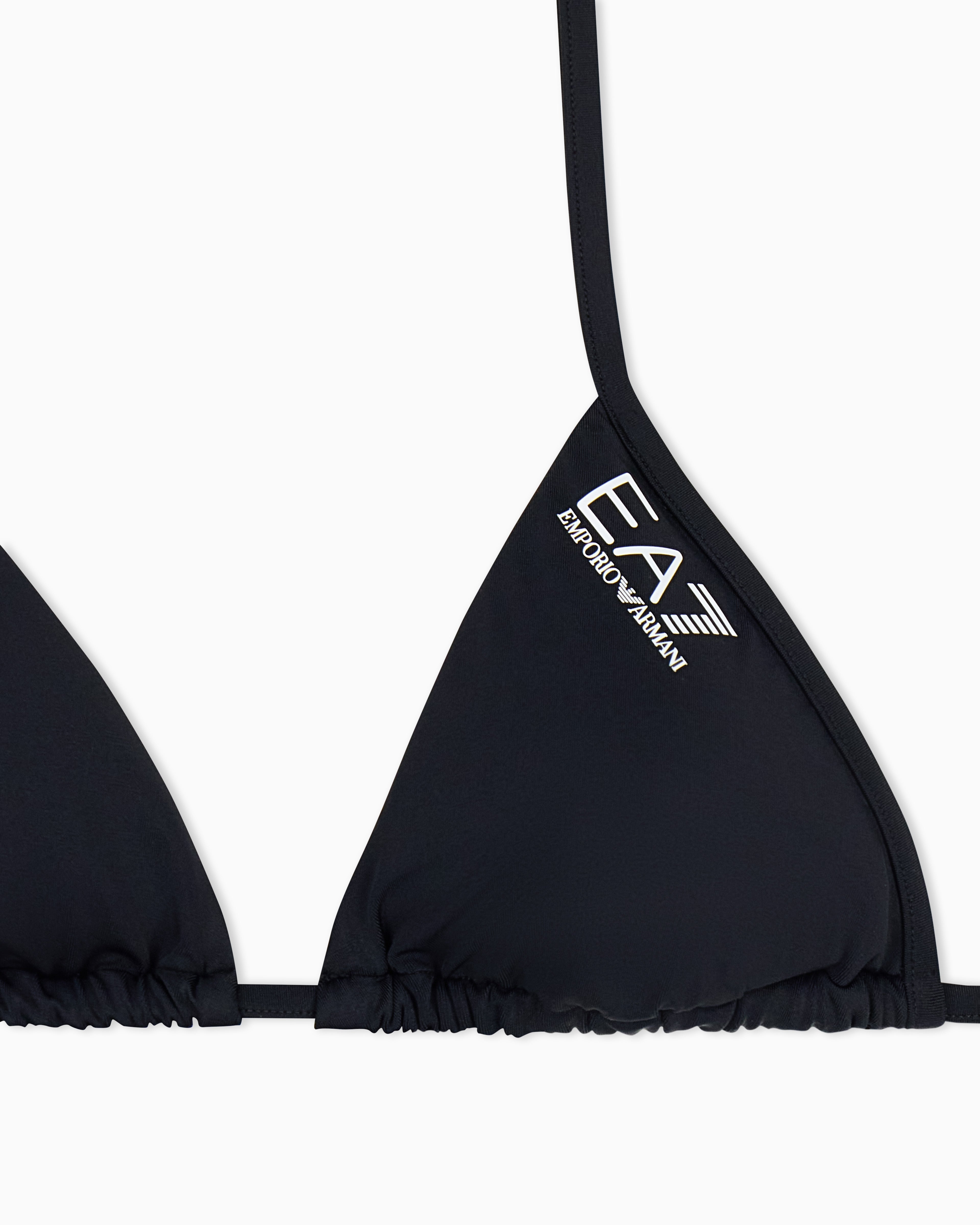 EA7 Triangle bikini with logo