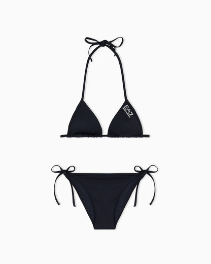 EA7 Triangle bikini with logo