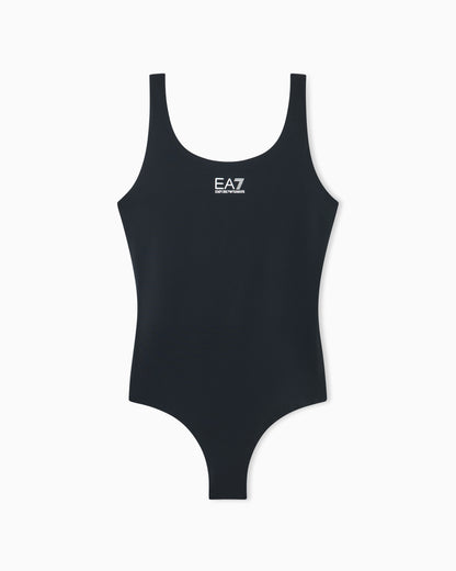 EA7 One-piece swimsuit with logo