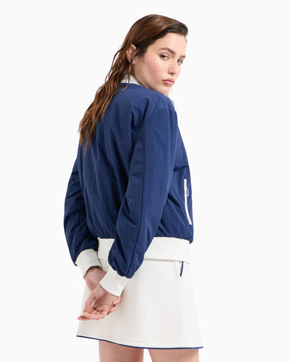 EA7 Tennis Club stretch-nylon bomber jacket