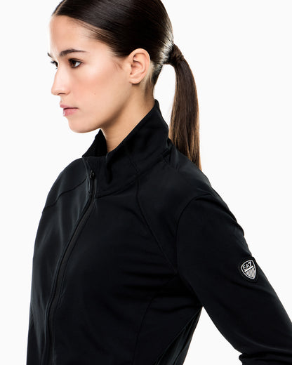 EA7 Powerstretch fabric technical ski fleece