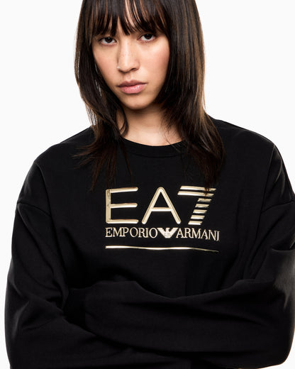 EA7 Visibility cotton-blend sweatshirt