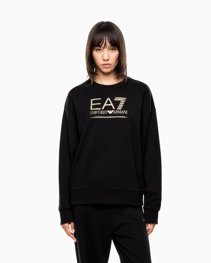 EA7 Visibility cotton-blend sweatshirt