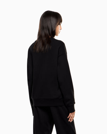 EA7 Visibility cotton-blend sweatshirt