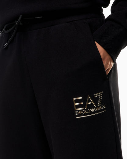 EA7 Visibility cotton-blend joggers