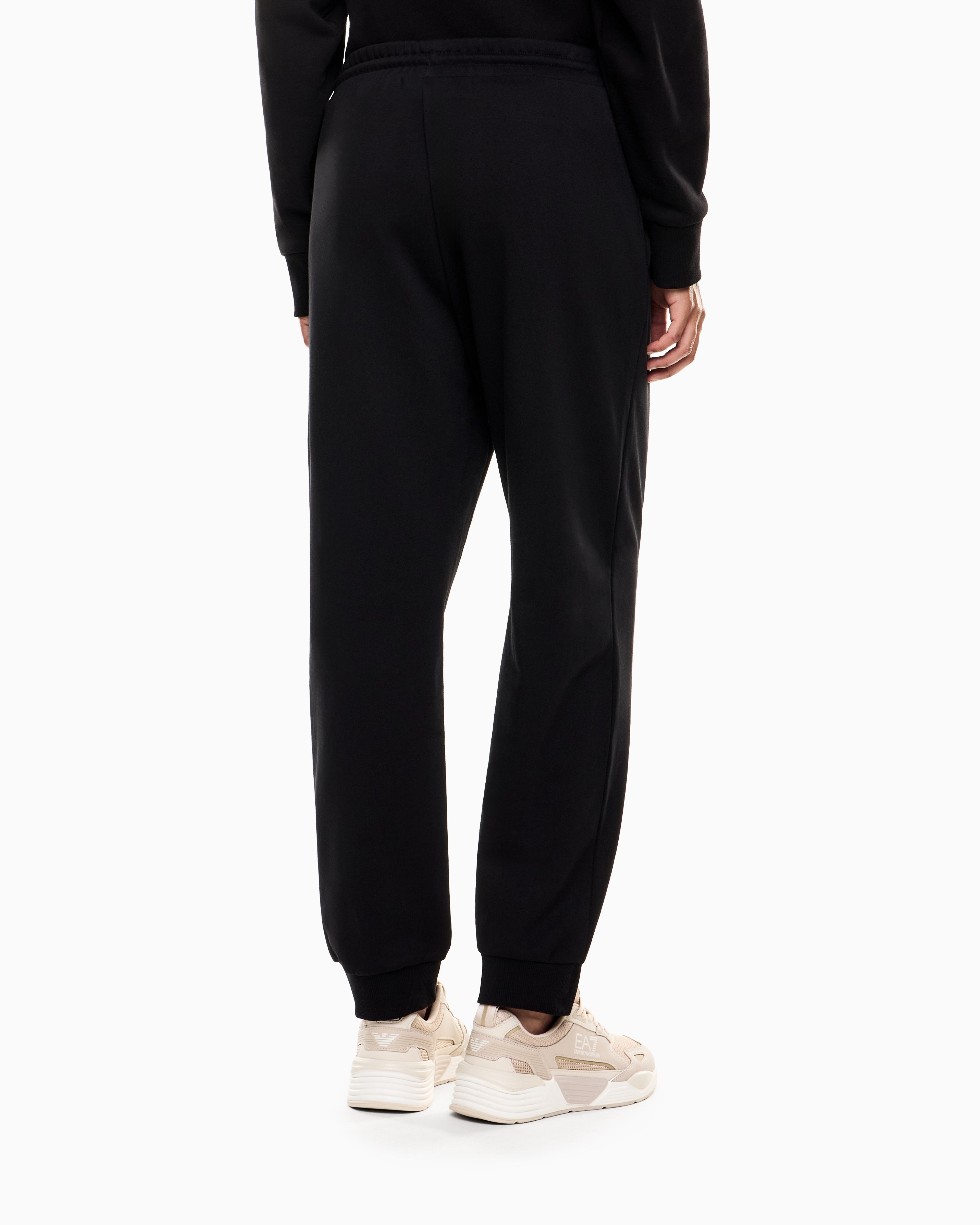 EA7 Visibility cotton-blend joggers