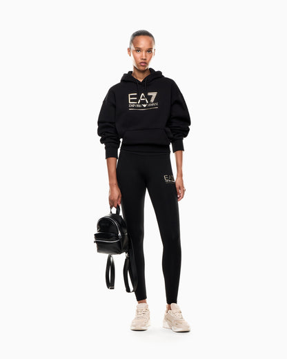 EA7 Visibility stretch-cotton leggings