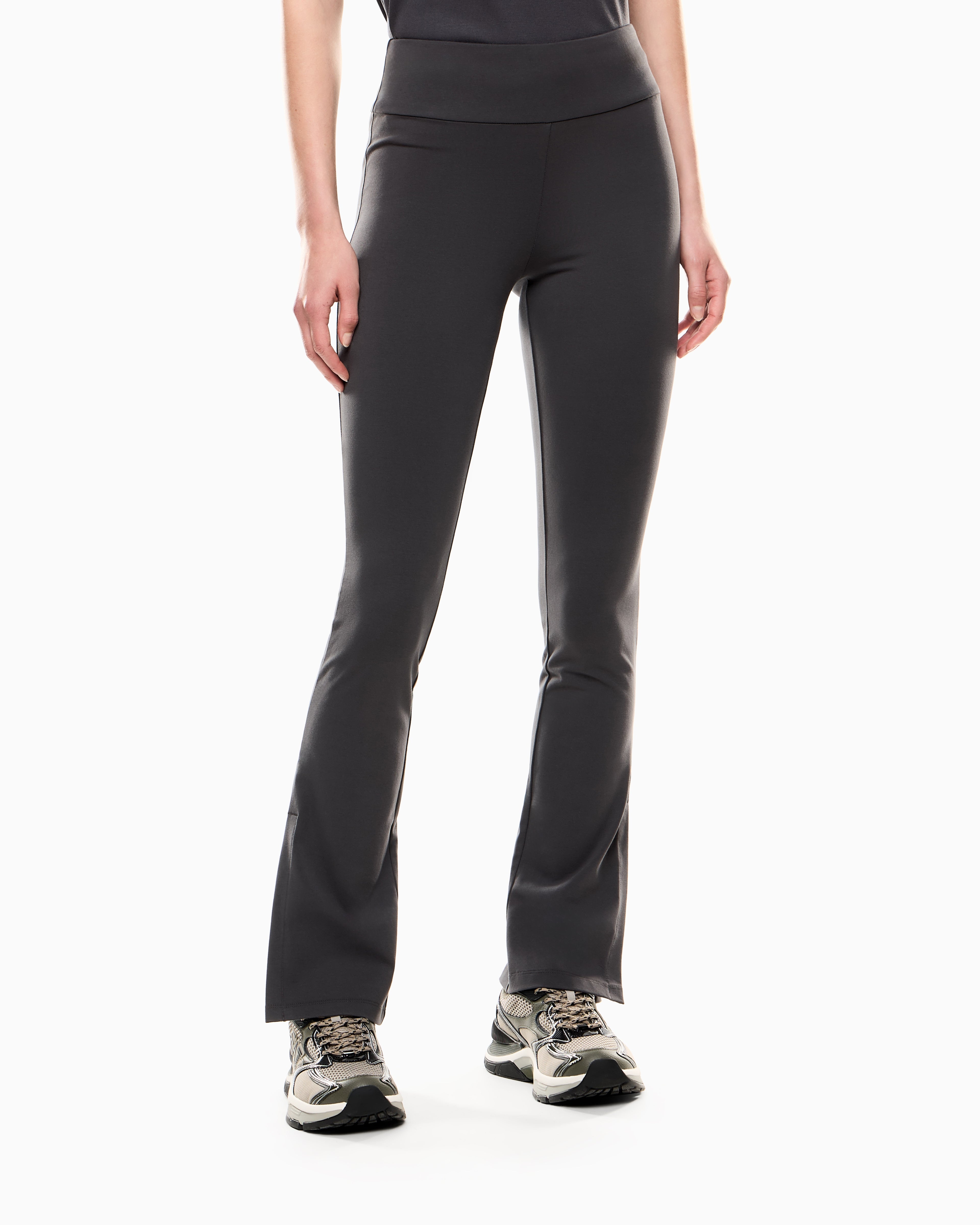 EA7 Precious stretch-jersey leggings