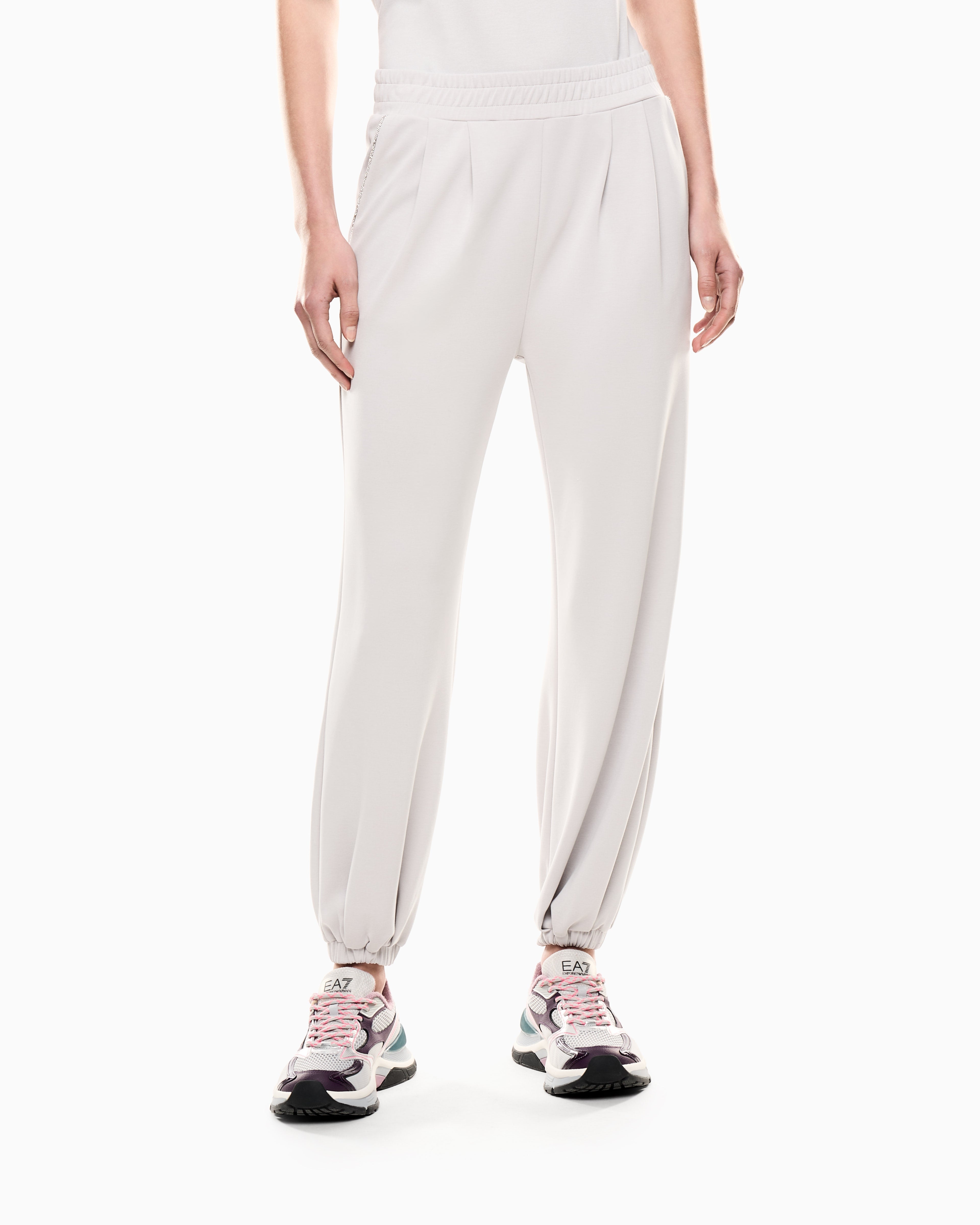 EA7 Precious stretch modal interlock joggers