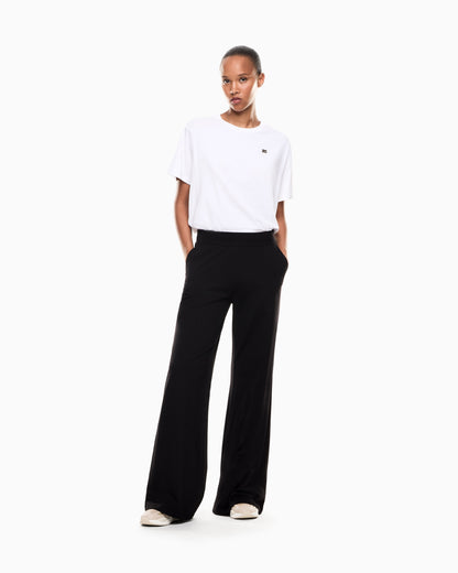 EA7 Core Lady stretch-jersey T-shirt