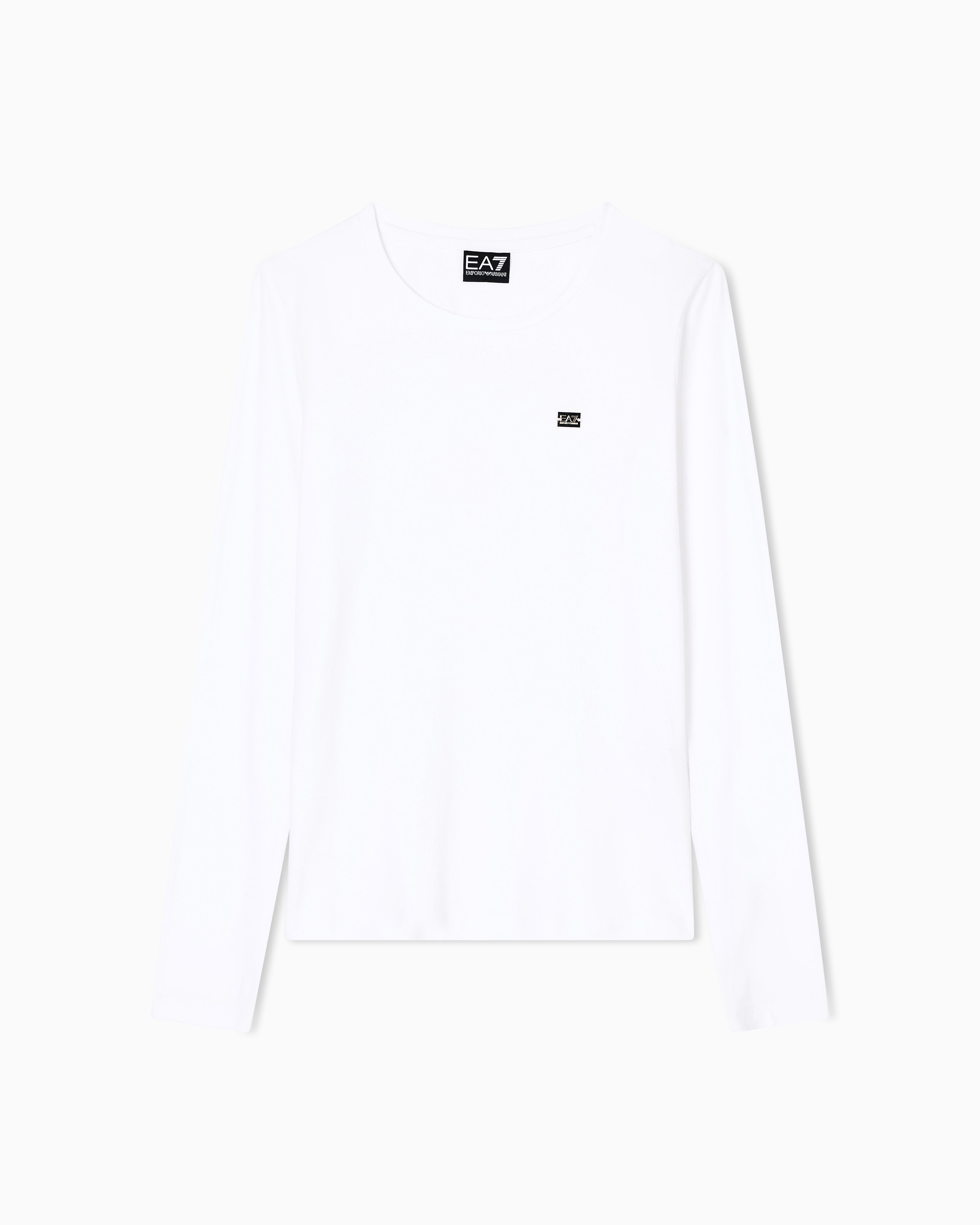EA7 Core Lady stretch-jersey, long-sleeved T-shirt