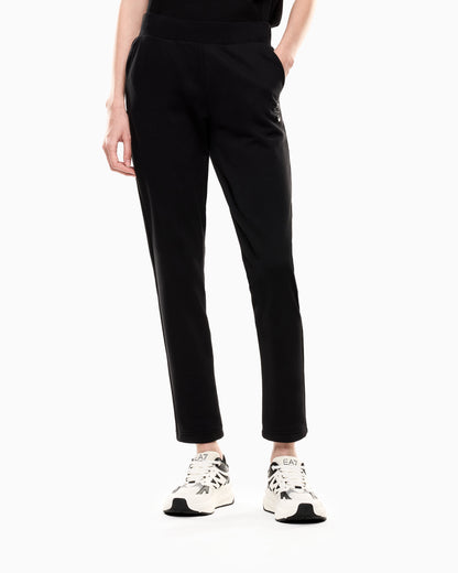 EA7 Logo Series cotton-blend trousers