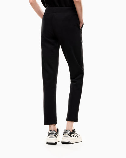 EA7 Logo Series cotton-blend trousers
