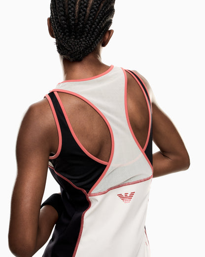 EA7 Tennis Pro top in VENTUS7 technical fabric