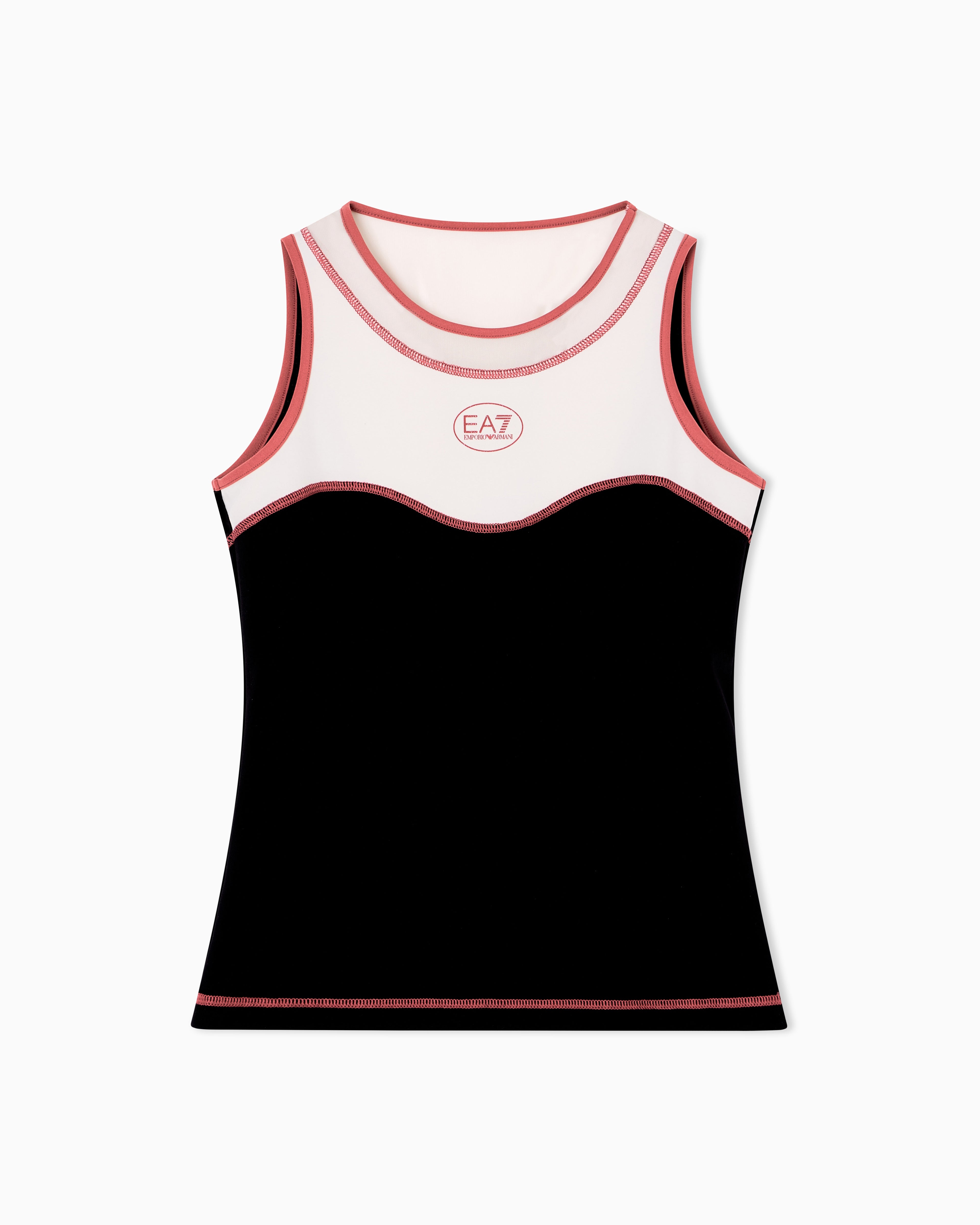 EA7 Tennis Pro top in VENTUS7 technical fabric