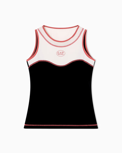 EA7 Tennis Pro top in VENTUS7 technical fabric