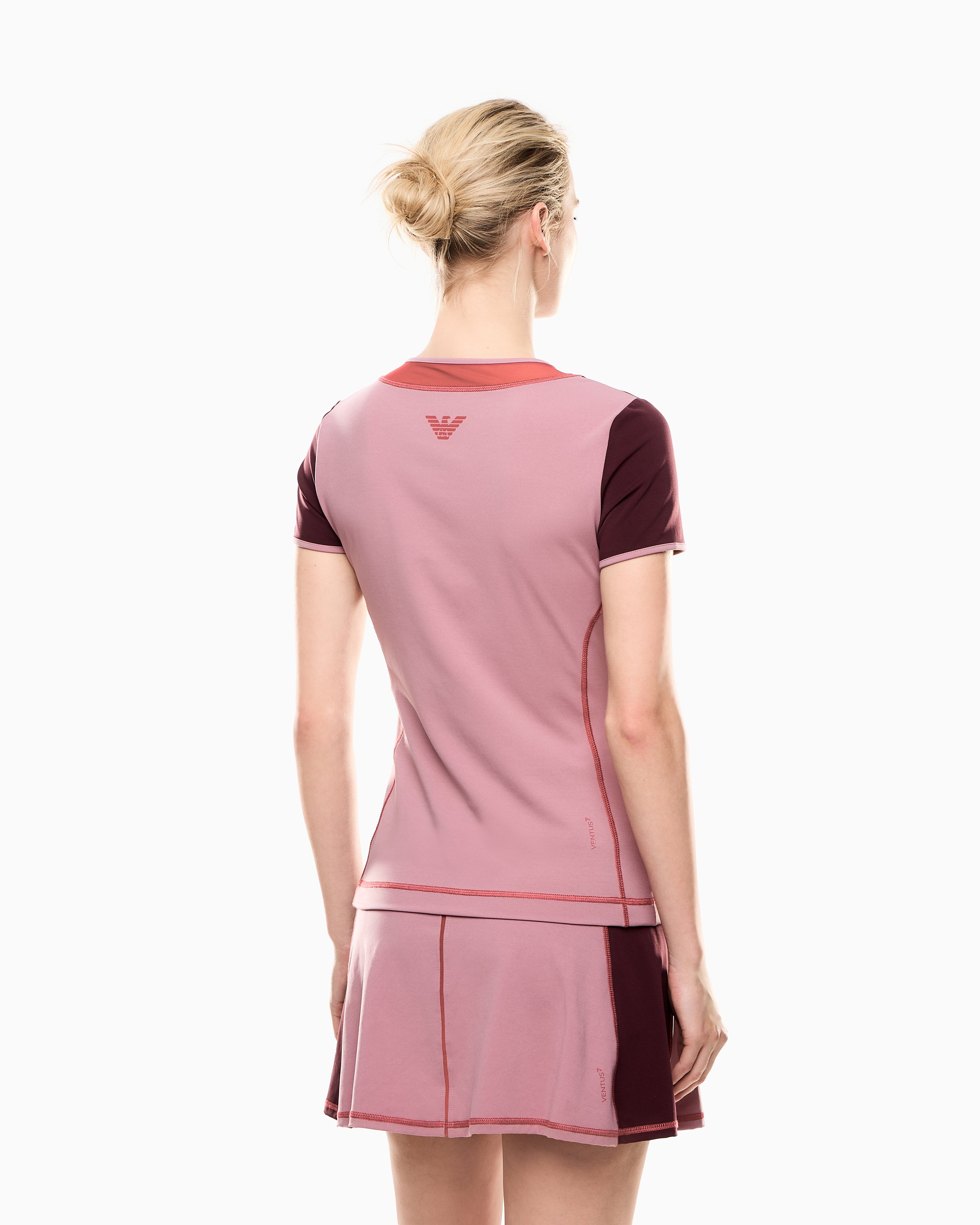 EA7 Tennis Pro crew-neck T-shirt in VENTUS7 technical fabric