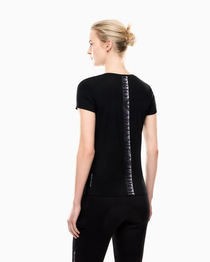 EA7 Dynamic Athlete crew-neck T-shirt in Natural VENTUS7 technical fabric