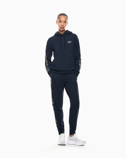 EA7 Cotton-blend tracksuit