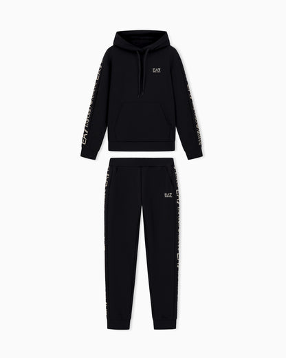 EA7 Cotton-blend tracksuit