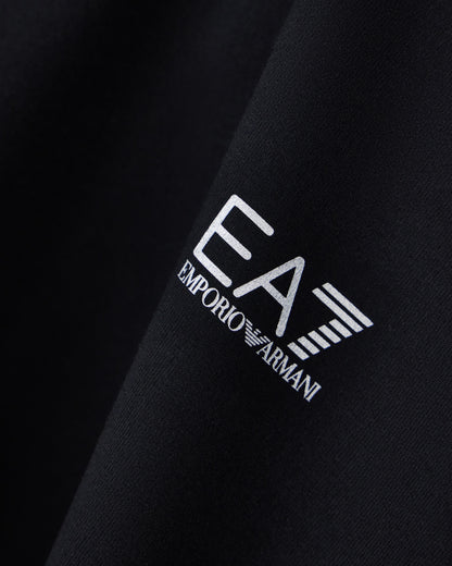 EA7 Cotton suit tracksuit with a hood and logo tape Tracksuit