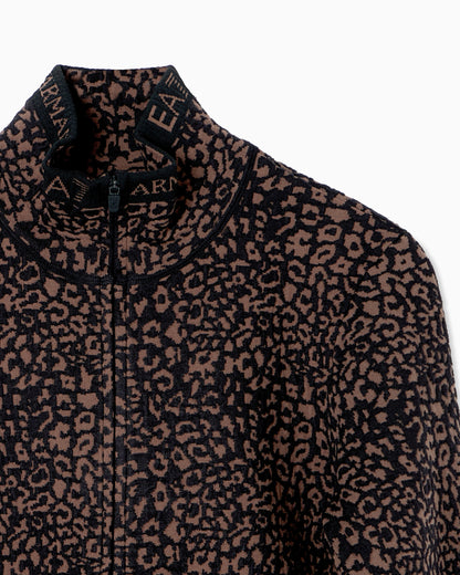 EA7 Set with animal-print first technical layer