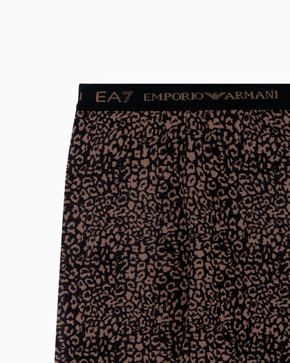 EA7 Set with animal-print first technical layer