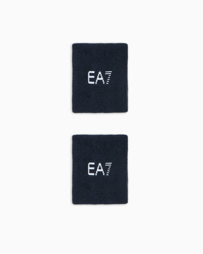 EA7 Tennis Pro stretch-cotton blend wristbands