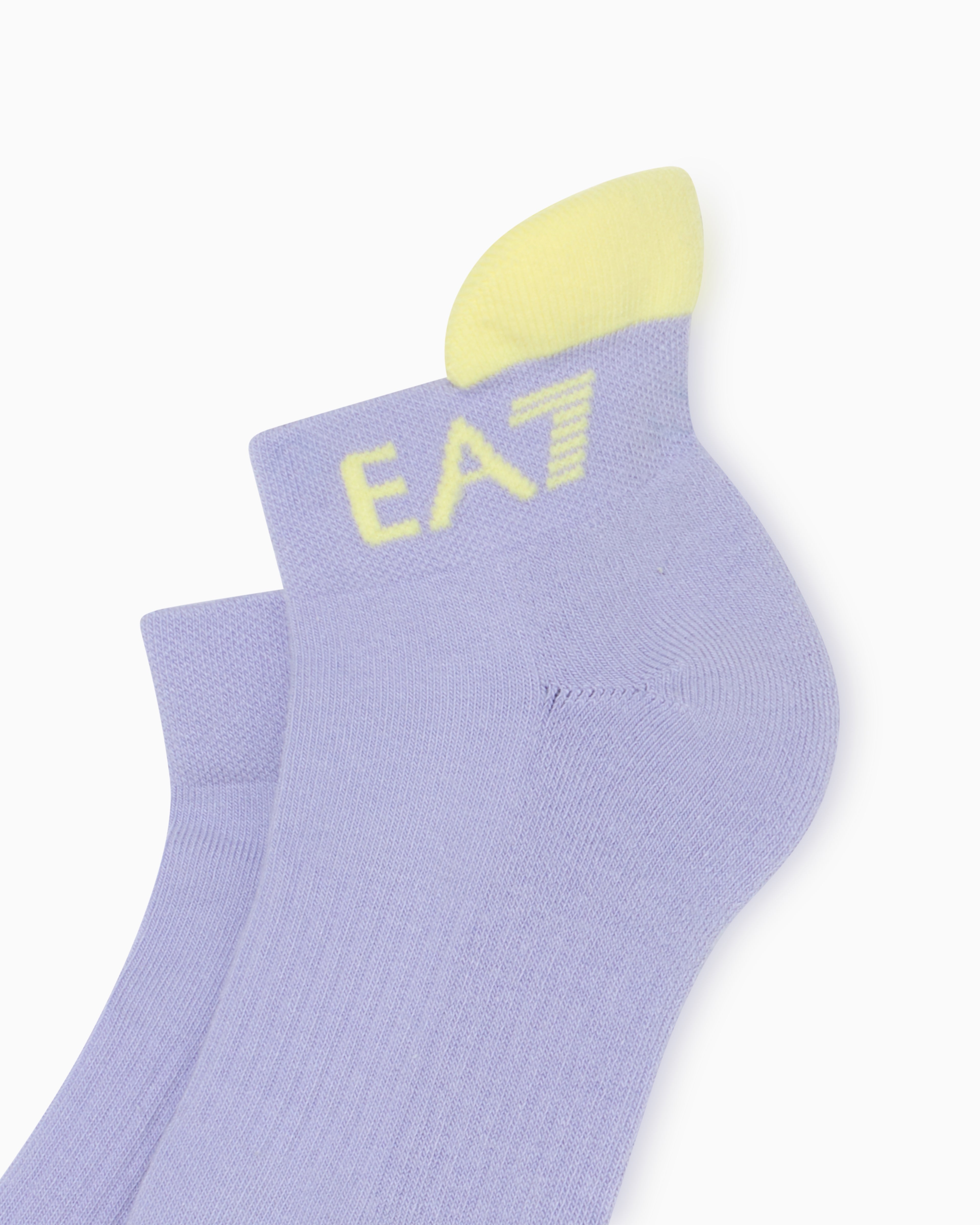 EA7 Tennis Pro cotton-blend ankle socks