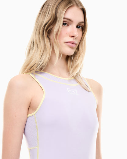 EA7 Tennis Pro tank top in stretch technical fabric