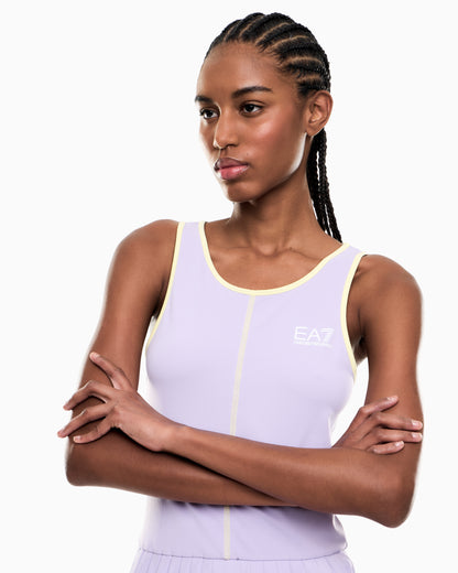 EA7 Tennis Pro dress in VENTUS7 technical fabric