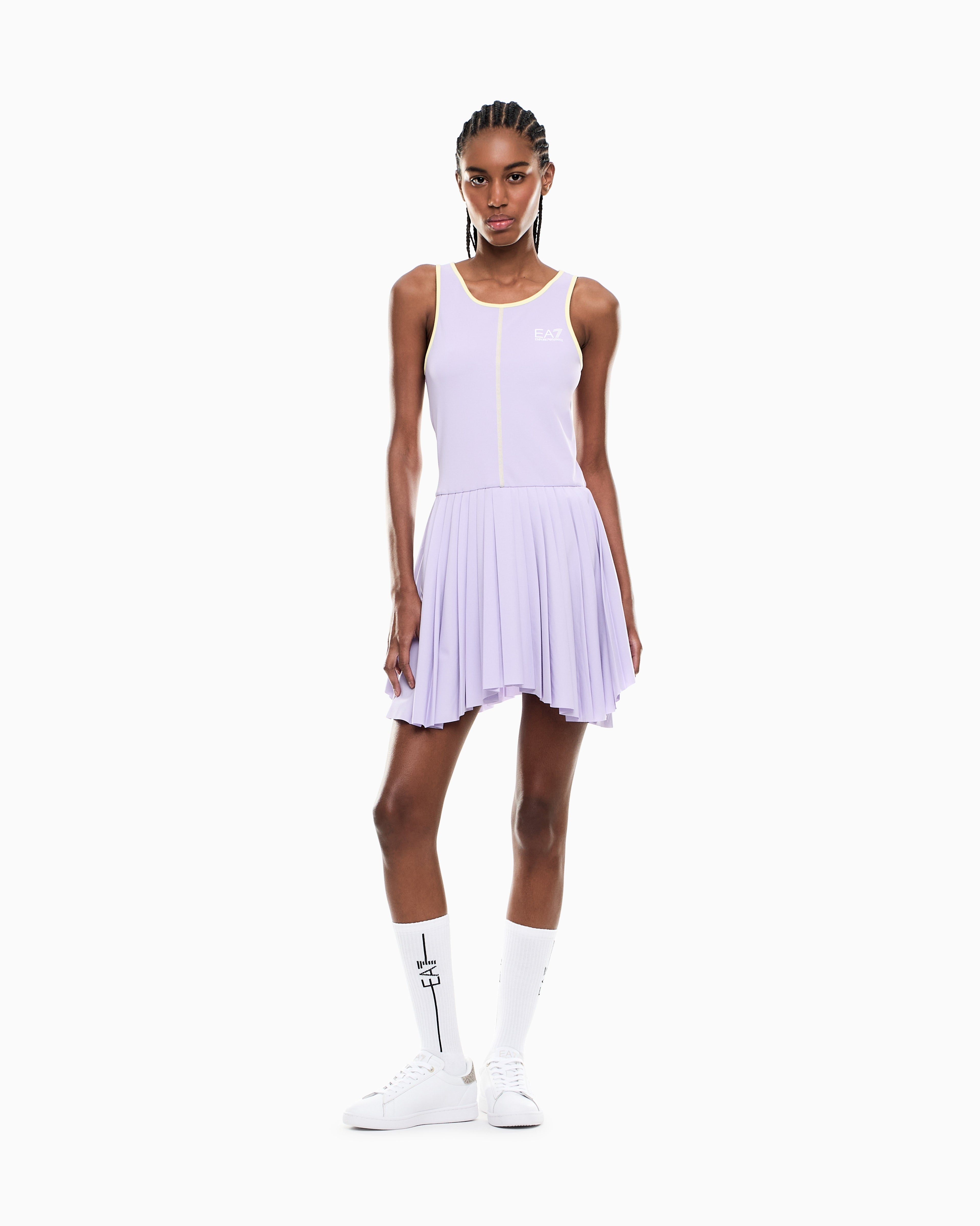 EA7 Tennis Pro dress in VENTUS7 technical fabric