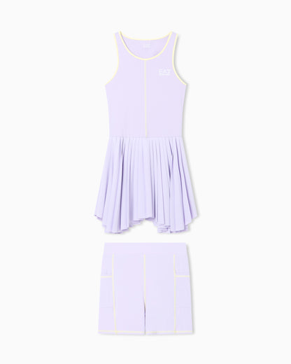 EA7 Tennis Pro dress in VENTUS7 technical fabric