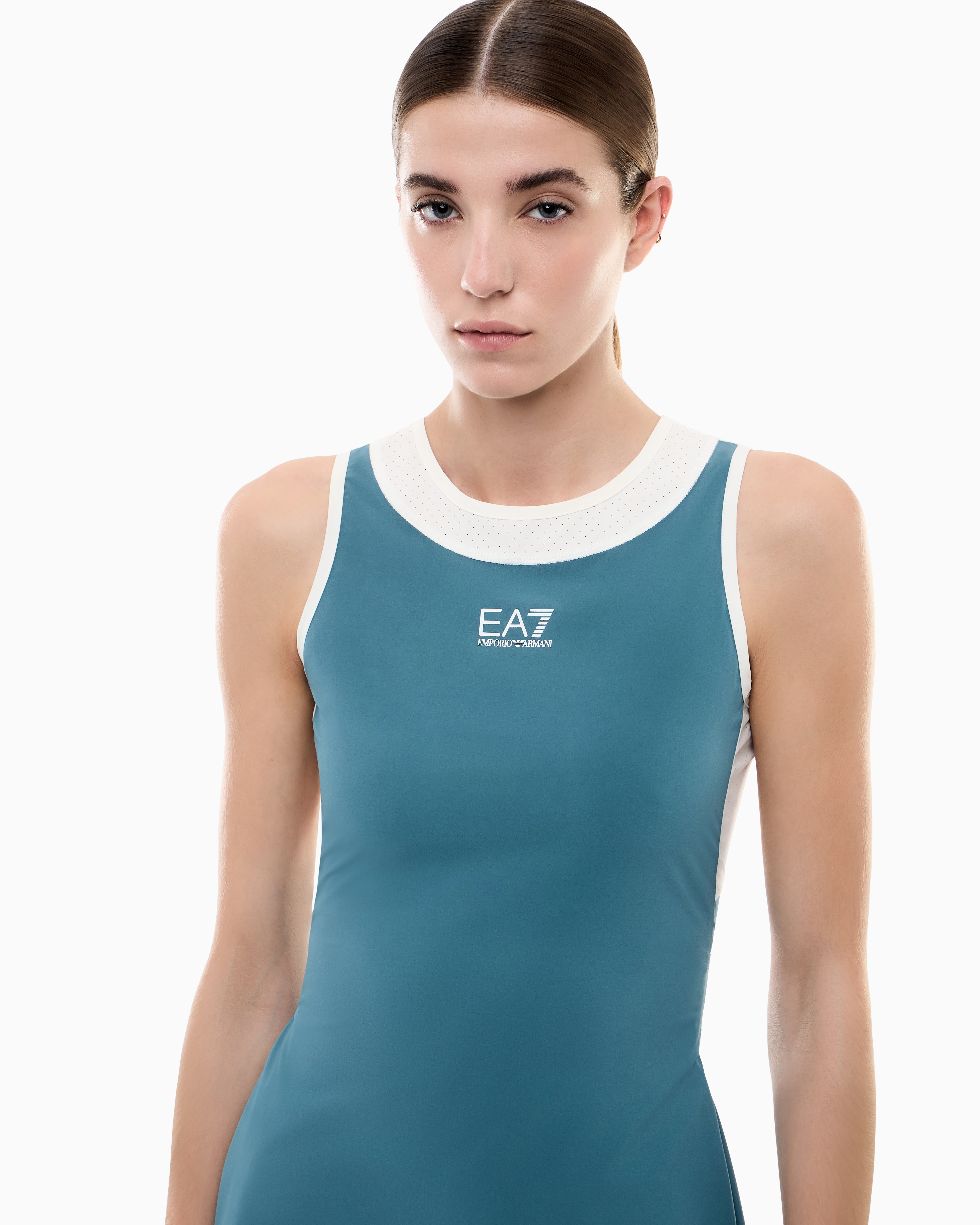 EA7 Tennis Pro dress in VENTUS7 technical fabric