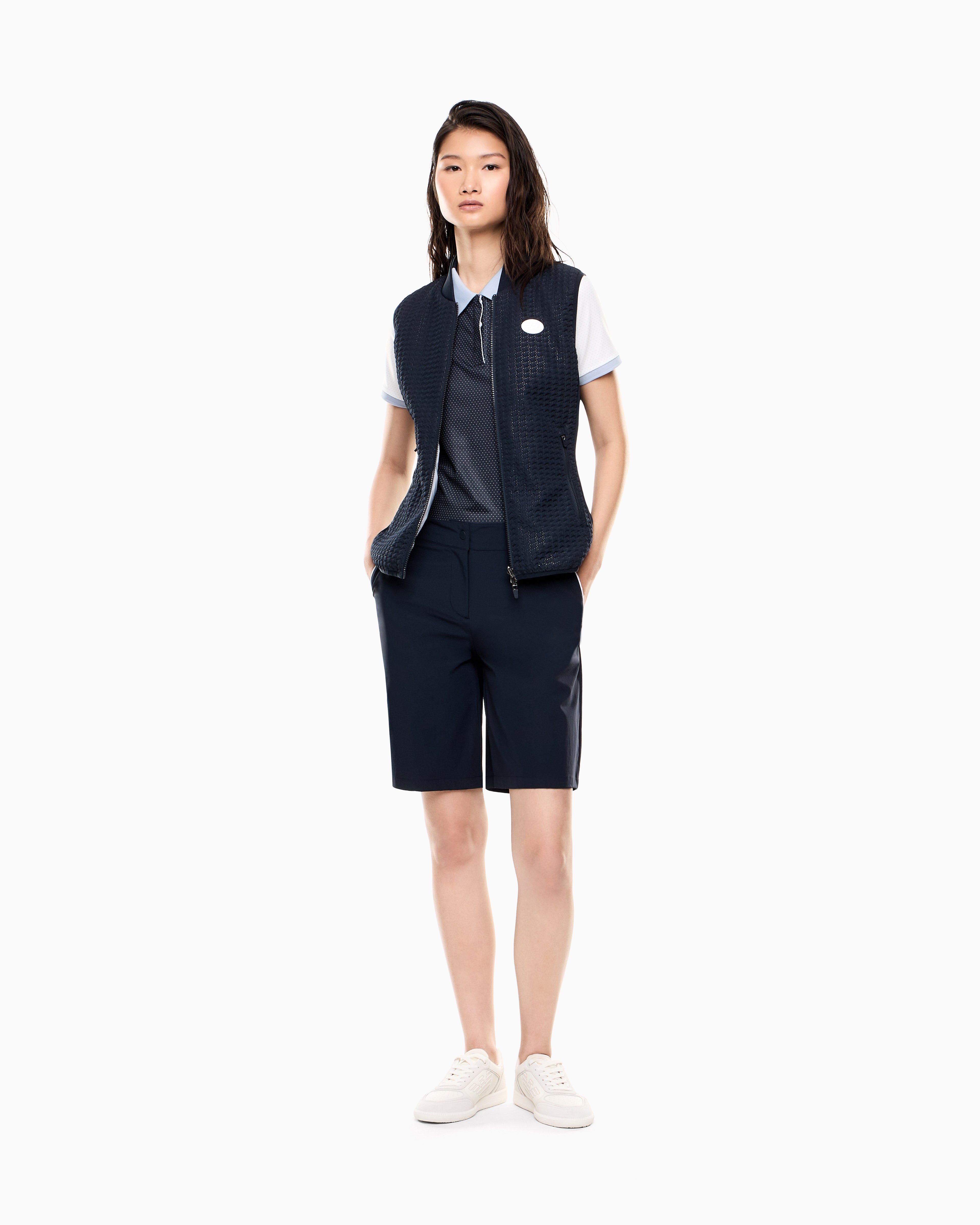 EA7 Golf Pro polo shirt in VENTUS7 technical fabric