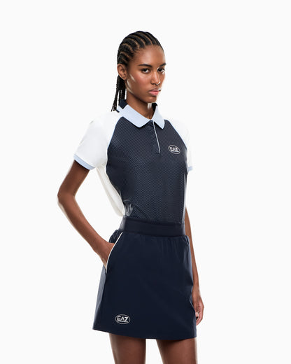 EA7 Golf Pro skirt in VENTUS7 technical fabric