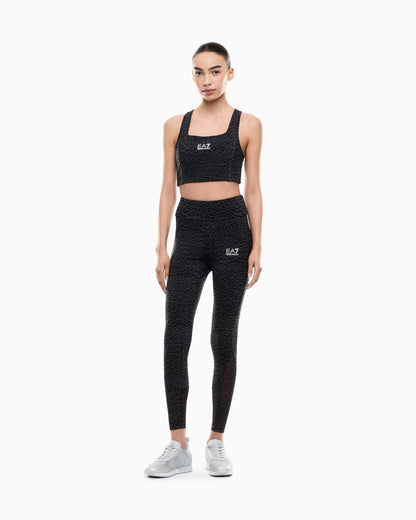 EA7 Sports bra in VIGOR7 technical fabric