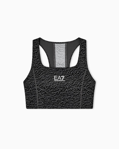 EA7 Sports bra in VIGOR7 technical fabric