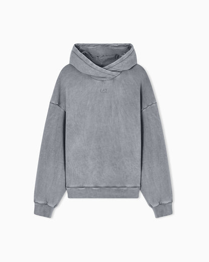 EA7 Fullness Vigor7 cotton sweatshirt with hood