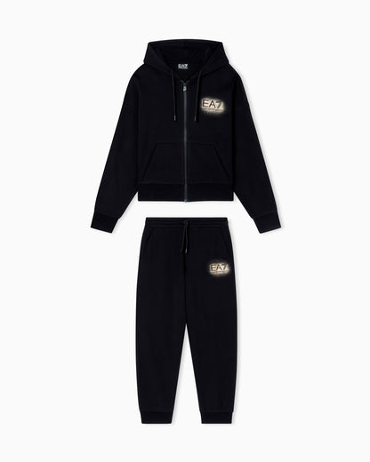 EA7 Cotton-blend Visibility tracksuit