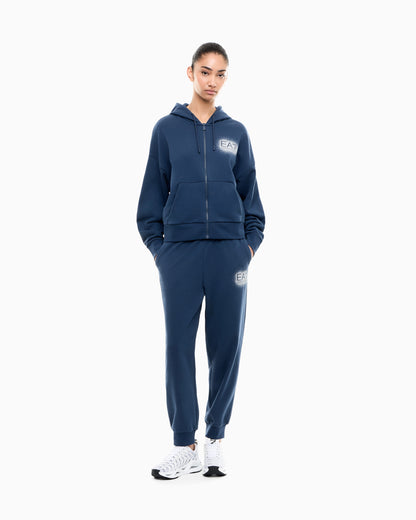 EA7 Cotton-blend Visibility tracksuit